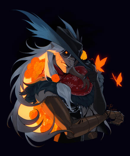 Golden Wildfire - OC Fanart